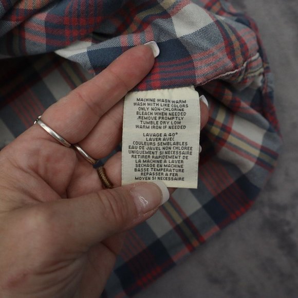 Ralph Lauren Shirt Mens XL Multicolor Plaid Button Up Long Sleeve Collared Top - Picture 3 of 16